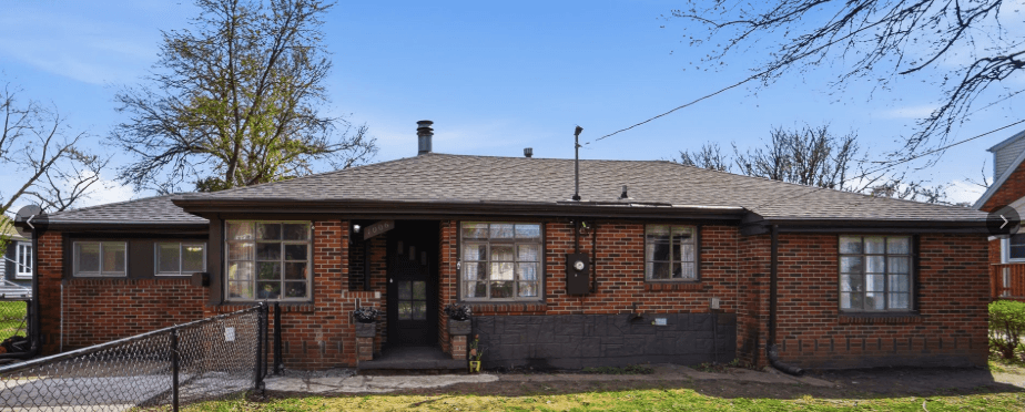 1006 Leland Ave Des Moines IA single family rental property cash flow analysis at four mortgage rates